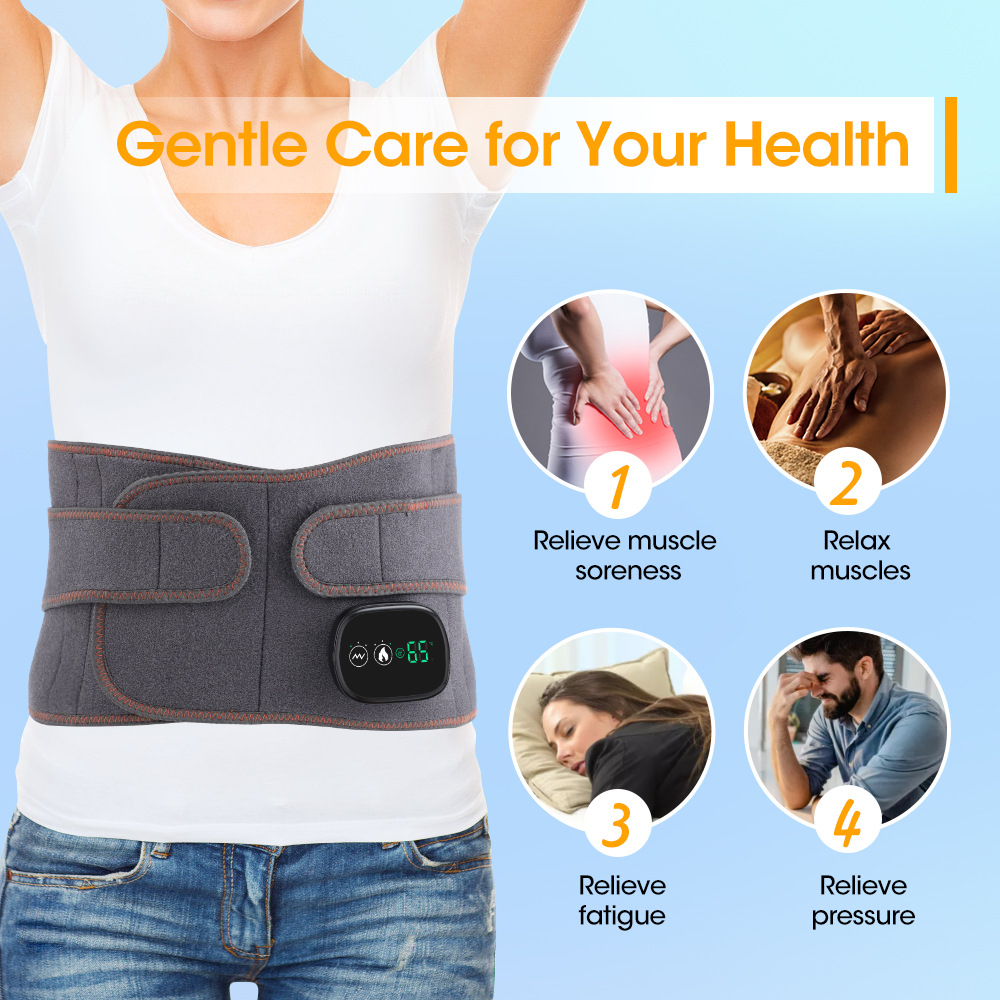 Household Far Infrared Vibration Massage Lumbar Disc Waist Supporter