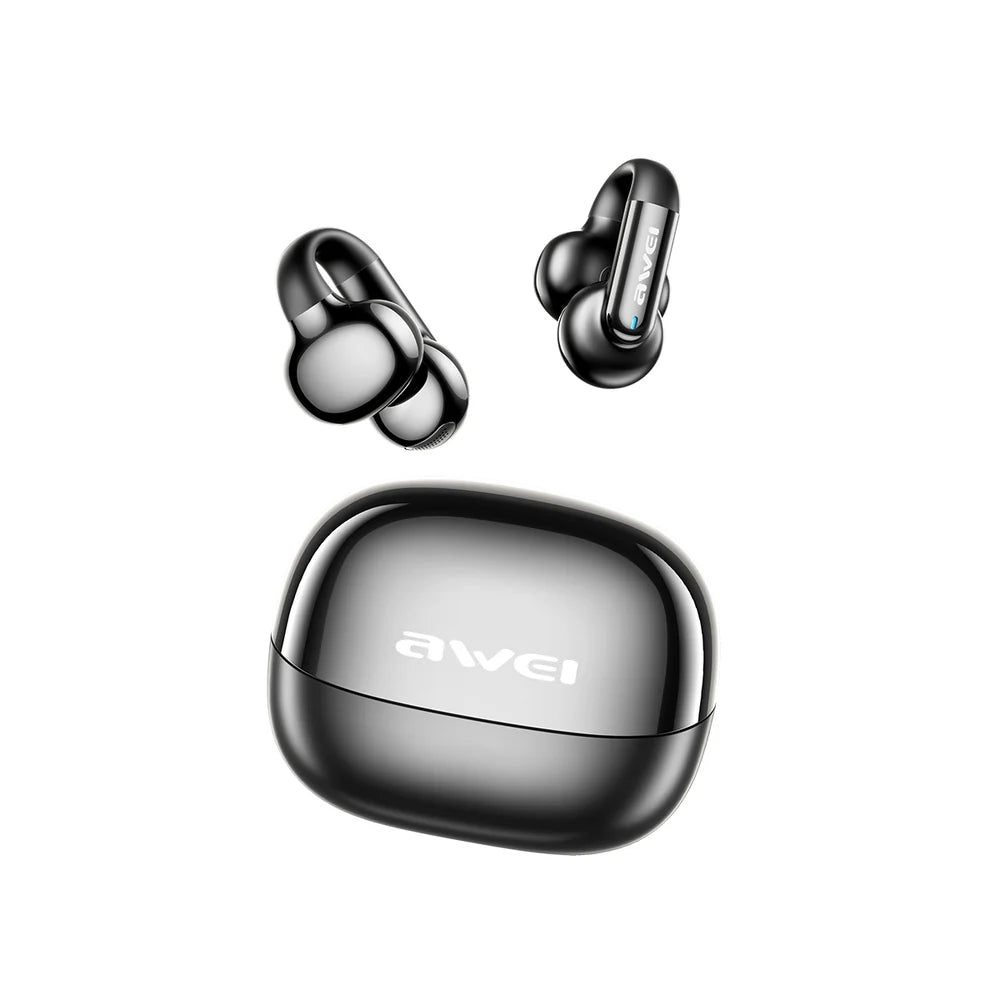 AWEI TZ30 Earphones (OWS Design,Ear Clip 2-MIc ENC)