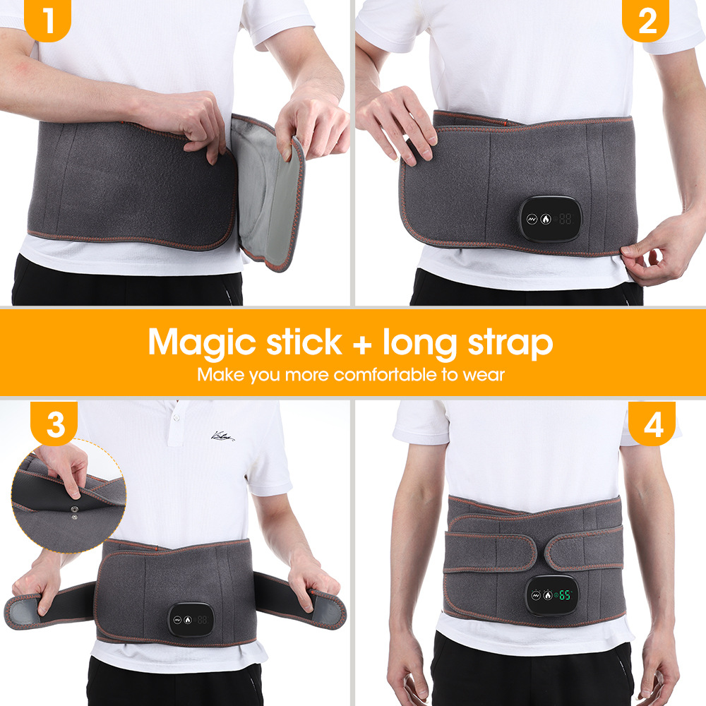 Household Far Infrared Vibration Massage Lumbar Disc Waist Supporter